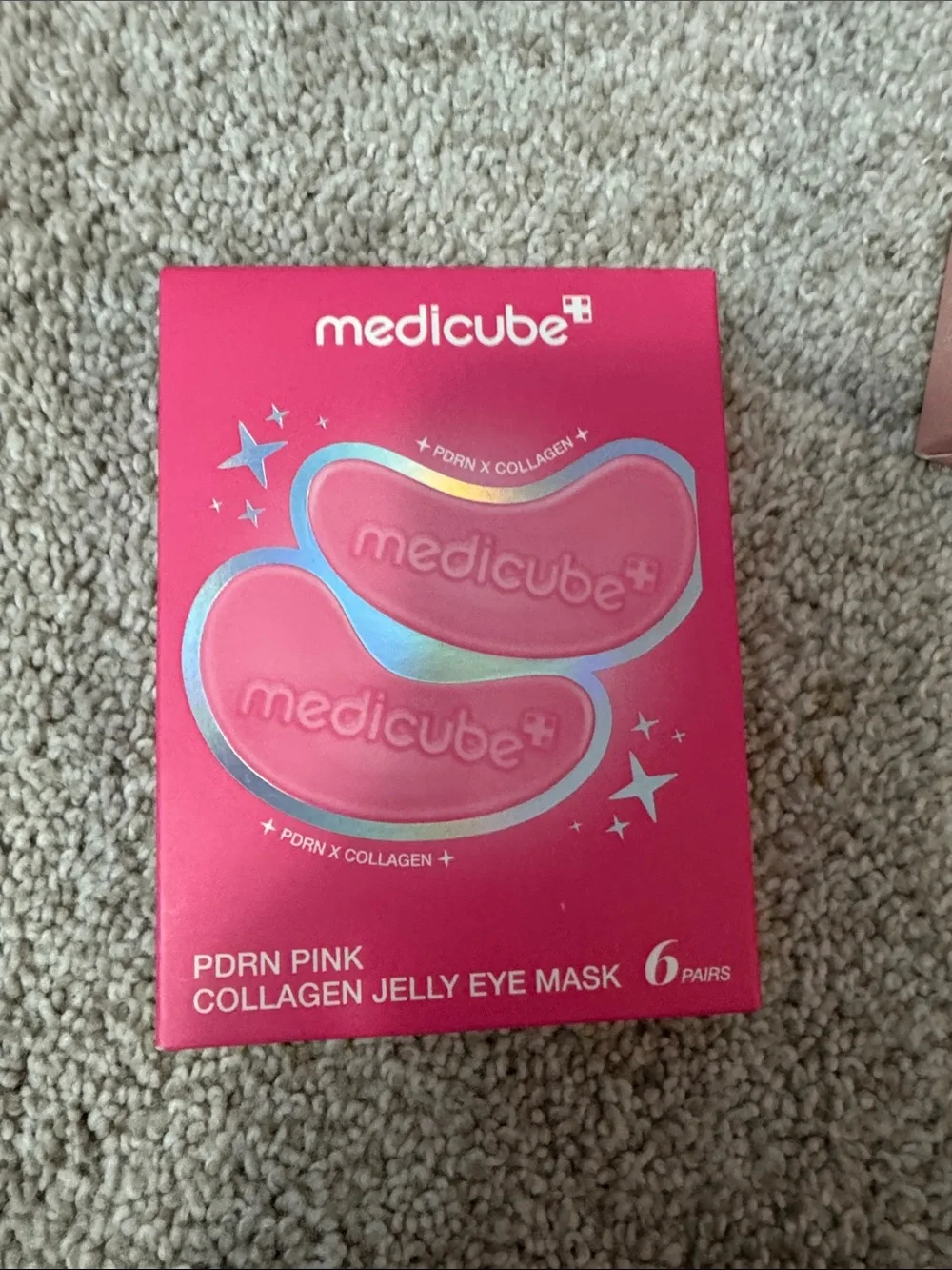 medicube PDRN Pink Collagen Jelly Eye - Pack of 6 NEW
